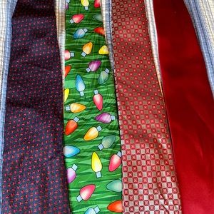 Red men ties